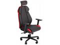 Endorfy herní židle Meta RD, textilní, červená