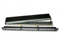 LYNX Patch panel 19", 24 portů, Cat6, stíněný, LYN