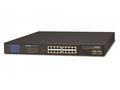 Planet GSW-1820VHP PoE switch, 16x1Gb + 2xSFP 1Gb,