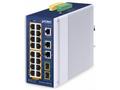 Planet IGS-4215-16P2T2S průmyslový L2 switch, 18x 