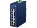 Planet IFGS-1222TF průmyslový L2 switch, 8x 10, 10