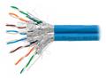 PLANET kabel SFTP, drát, Cat 6A, 4p, 500MHz, LS0H,