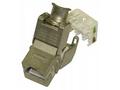 XtendLan Keystone jack RJ45, zaklapávací, CAT6A, S