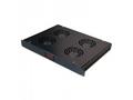 XtendLan Ventilace do 1U pozice, termostat, 4 vent