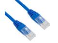XtendLan patch kabel Cat5E, UTP - 0,3m, modrý (pro