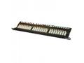 19", 0,5U Patch panel XtendLan 24port, UTP, Cat6, 
