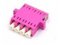XtendLan LC-LC quad adapter, MM, OM4, fialová, do 