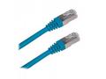 XtendLan Patch kabel Cat 5e FTP 0,5m - modrý