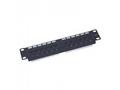 XtendLan Patch panel 10", 12 portů, 1U, Cat5e