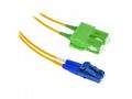 XtendLan FO patch LC-SC, APC 0.5m 9, 125, duplex, 