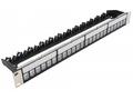 19" modulární stíněný patch panel XtendLan 24port,