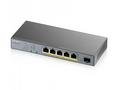 ZYXEL GS1350-6HP 6 Port manged CCTV PoE witch, 60W