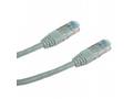 DATACOM Patch kabel UTP CAT5E 0,25m šedý