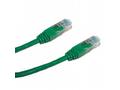 DATACOM Patch kabel UTP CAT5E 0,25m zelený