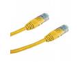 DATACOM Patch kabel UTP CAT5E 0,25m žlutý