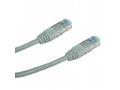 DATACOM Patch kabel UTP CAT5E 0,5m šedý