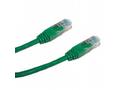 DATACOM Patch kabel UTP CAT5E 0,5m zelený