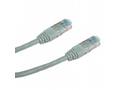 DATACOM Patchkabel 15m, UTP, Cat5e, RJ45, šedý