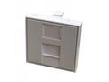 DATACOM Modul 45x45mm do parapetní lišty s clonkou