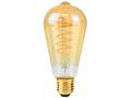 NEDIS LED žárovka E27, ST64, 3,8 W, 220 V, 250 lm,