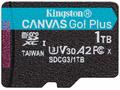 Kingston MicroSDXC karta 1TB Canvas Go! Plus, R:17