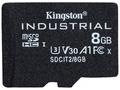 KINGSTON 8GB microSDHC Industrial C10 A1 pSLC Card