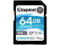 KINGSTON 64GB SDXC Canvas Go! Plus 170R, 90W CL10 