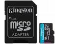 Kingston MicroSDXC karta 64GB Canvas Go! Plus, R:2