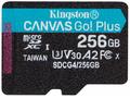 KINGSTON 256GB microSDXC Canvas Go Plus Gen4 200MB