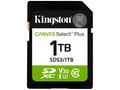 Kingston paměťová karta 1TB Canvas Select Plus Gen