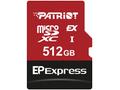 Patriot EP Express, Micro SDXC, 512GB, UHS-I U3, C
