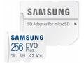 SAMSUNG EVO Plus 2024 MicroSDXC 256GB + SD Adaptér