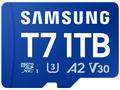 SAMSUNG T7 microSDXC 1TB, CL10 UHS-I U3, A2, V30