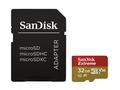 SanDisk Extreme 32GB microSDHC, CL10, A1, UHS-I V3