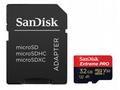 SanDisk Extreme PRO, micro SDHC, 32GB, UHS-I U3, C