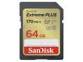 SanDisk SDXC karta 64GB Extreme PLUS (200 MB, s Cl