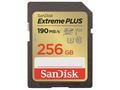SanDisk Extreme PLUS, SDXC, 256GB, UHS-I U3, Class