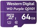 WD MicroSDXC karta 64GB Purple WDD064G1P0C Class 1