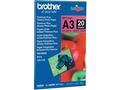 Brother fotopapír A3, premium glossy, 20 ks, 260g