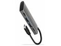AXAGON HMC-4G2, USB 3.2 Gen 2 10 Gb, s hub, porty 