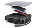 AXAGON HMC-UFO, USB 10Gbps hub, 2x USB-A, USB-C, H