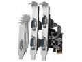 AXAGON PCEA-S4N, PCIe řadič - 4x sériový port (RS2