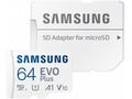 Samsung paměťová karta 64GB EVO Plus micro SDXC V3