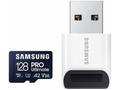 SAMSUNG PRO Ultimate MicroSDXC 128GB + USB Adaptér