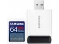 SAMSUNG PRO Ultimate SDXC 64GB + USB Adaptér, CL10