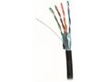 DATACOM OUTDOOR FTP drát CAT5E PE, Fca 100m černý