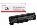 Canon toner CRG-728Bk, Black, 2100str.