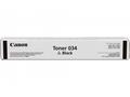 Canon originální toner 034 BK iR-C1225, C1225iF, Č