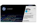 HP 651A Cyan LJ Toner Cart, CE341A (16,000 pages)