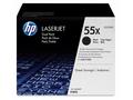 HP toner 55X, Black, 2x13 000 stran, 2-pack